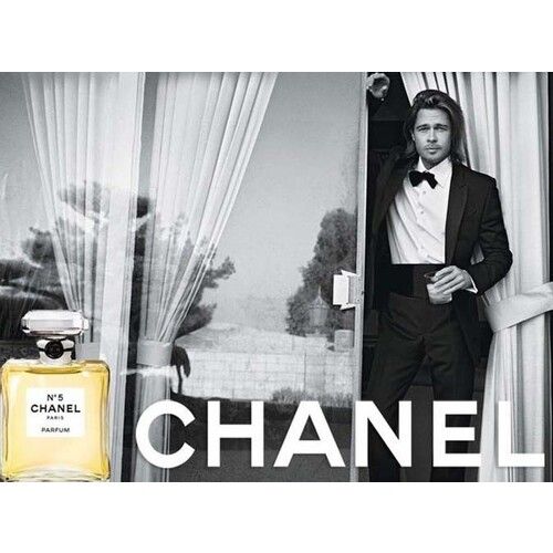 Brad Pitt - Chanel N ° 5