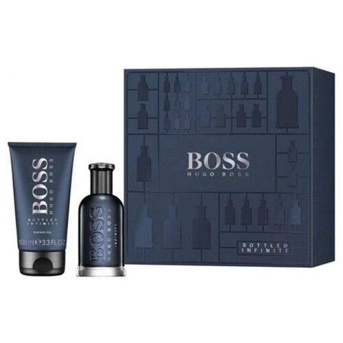 the new box rich in contrast: Boss Bottled Infinite by Hugo Boss